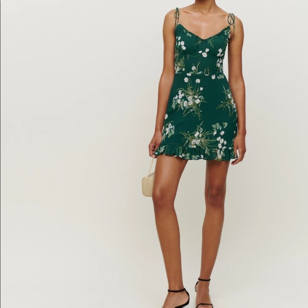 Reformation Esther Dress in Buena